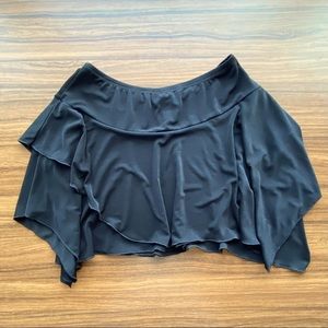 Swishy cover up skirt